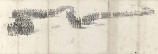 Funeral of the Late King William II in Delft on April 4, 1849 (Sheet 5)