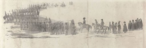 Funeral of the Late King William II in Delft on April 4, 1849 (Sheet 2)