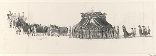 Funeral of the Late King William II in Delft on April 4, 1849 (Sheet 4)