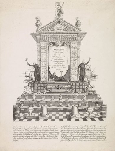 Satirical Print on the Jesuits, ca. 1858