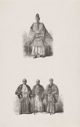 Members of the Japanese embassy, 1862