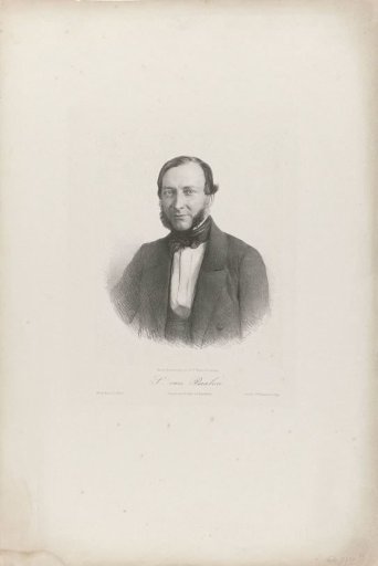 Portrait of S. van Baalen, 1854