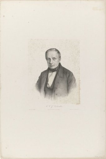 Portrait of A.C.G. Vermeulen, 1854