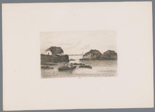 View of Dreumel, 1855