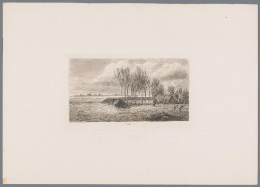 Dike breach at Opheusden, 1855