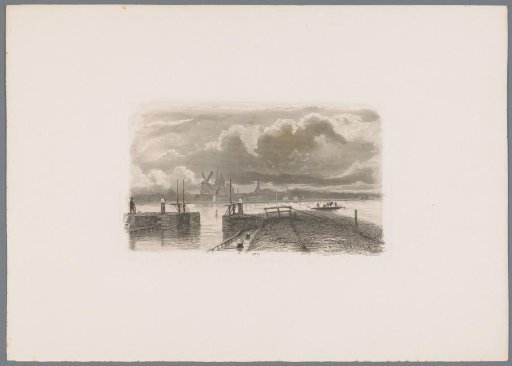 View of 's-Hertogenbosch, 1855