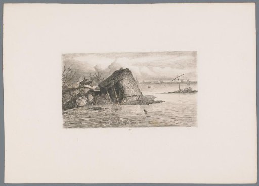 View of Dreumel, 1855