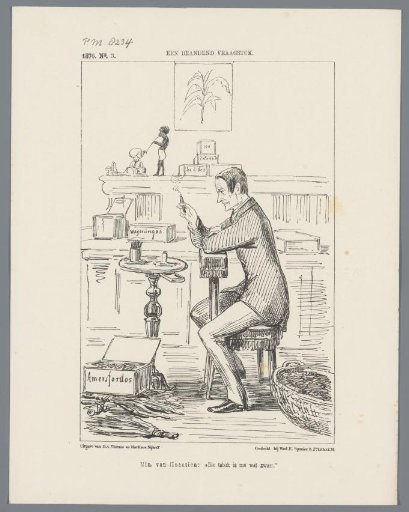 Proof of admission to the viewing of the second part of the Picture Gallery, etc., of the late His Majesty William II, King of the Netherlands. From 18 August to 6 September 1851