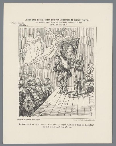 Commemoration of the unveiling of the statue of Rembrandt, 27 May 1852