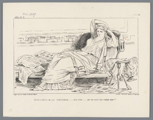 Tribute of posterity / Statue erected in Amsterdam on the Botermarkt / 27 May, year 1852