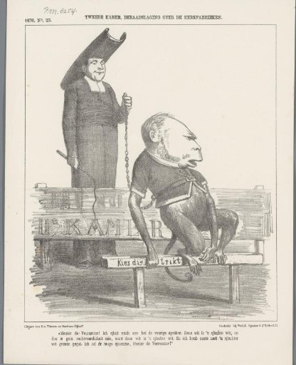 Unveiling of the statue of the late His Majesty King William II. 23 March 1854