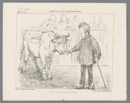 Remembrance of the Dutch Celebration. November 1863. Premium plate from the stuiver edition 1864