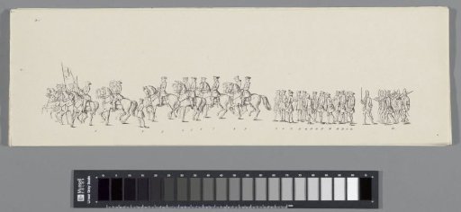 Historical costumed procession in Amsterdam on the 25th anniversary of the reign of King William III in 1874 (plate 6)