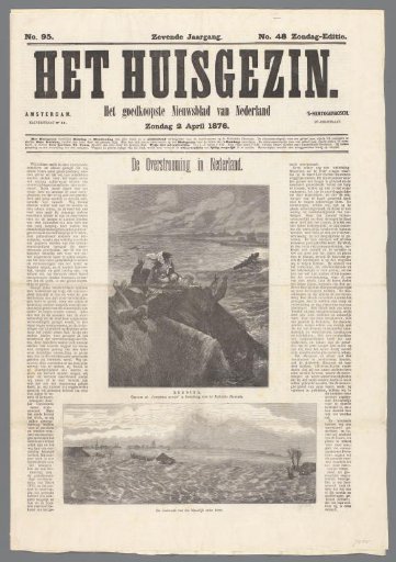 The Family. The cheapest newspaper of the Netherlands / Sunday 2 April 1876