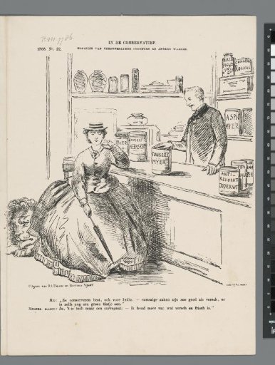 Satirical print on the actions of the conservative ministry Heemskerk-Mijer, 1866