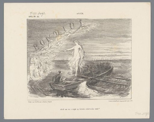 Satirical print on the Aceh expedition, 1873