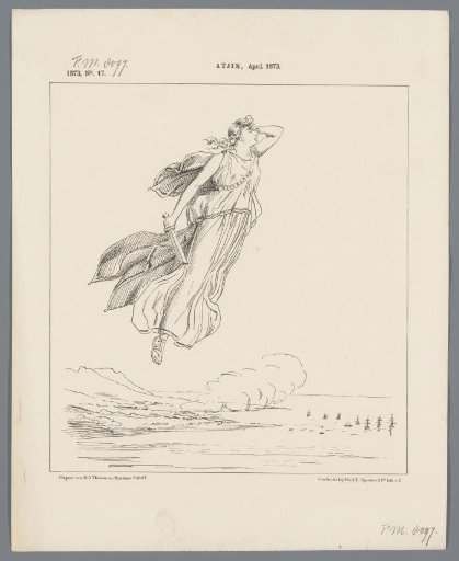 Satirical print on the failure of the First Aceh Expedition, 1873