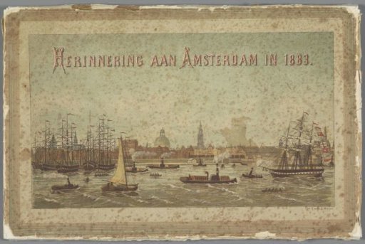 Remembrance of Amsterdam in 1883