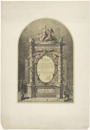 Diploma accompanying the commemorative medal for the fiftieth anniversary of Natura Artis Magistra, 1888