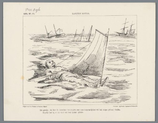 Satirical print on the inquiry into the merchant fleet, 1875