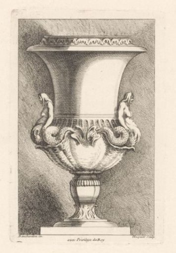 Vase with mermaids