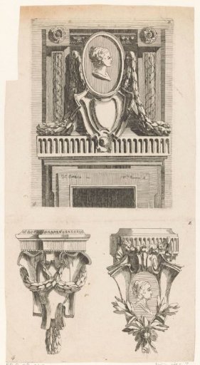 Overdoors and consoles