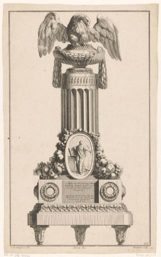 Easel with eagle