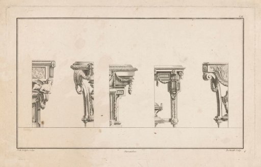 Five Tables or Pedestals