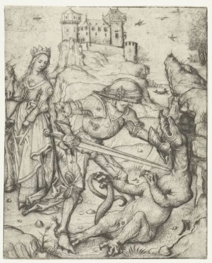 Saint George on Foot