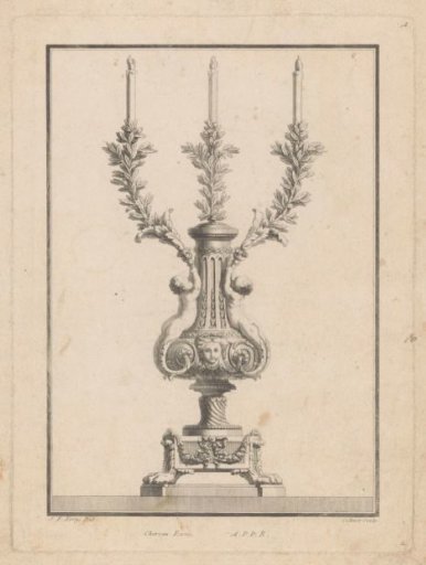 Girandole with putti