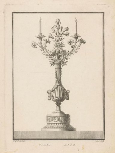 Girandole with vines