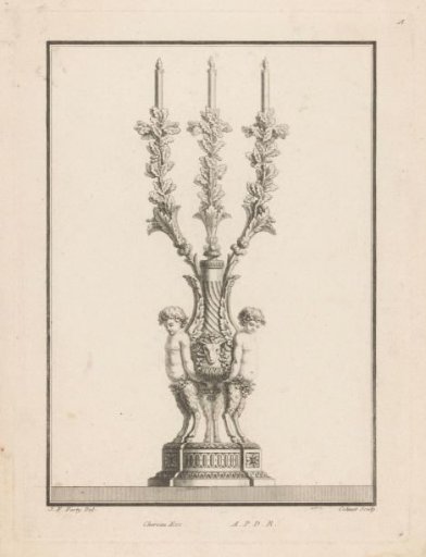 Girandole with putti