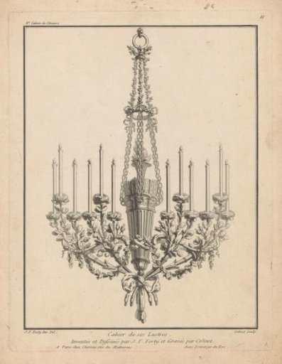 Chandelier with Quiver Arrows
