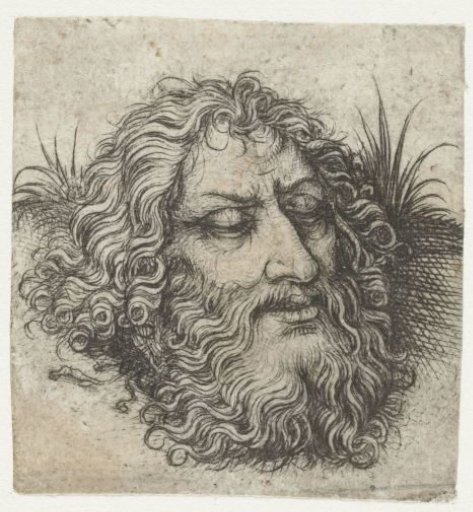 The Head of John the Baptist or of Goliath