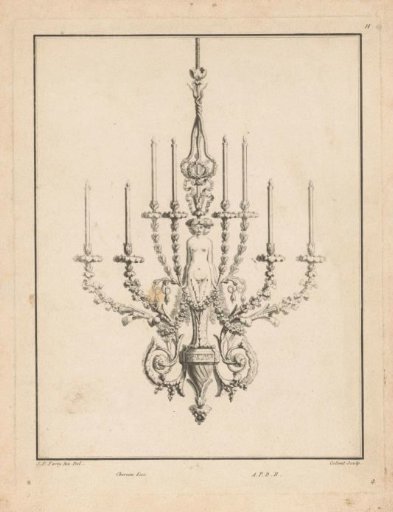 Chandelier with Women