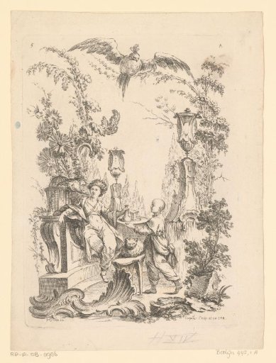 Woman and servant