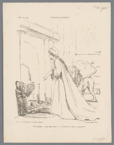 Satirical print on the ministerial crisis, 1870