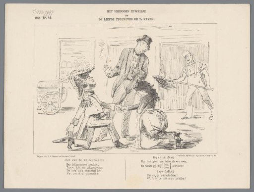 Caricature of Member of Parliament Casembroot, 1871