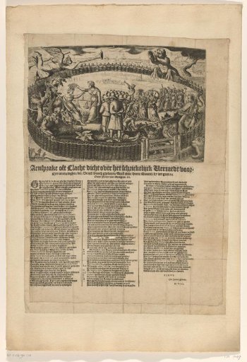 Allegory on the capture of the conspirators against Maurice, 1623