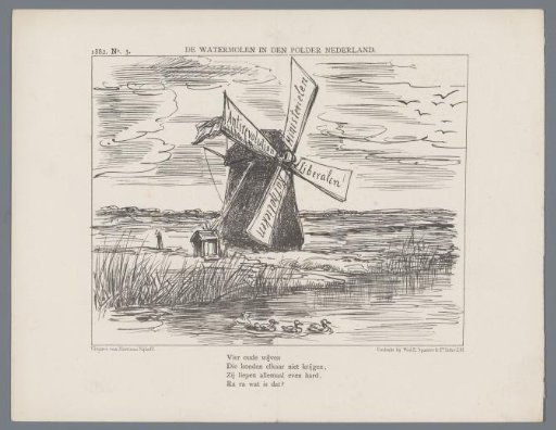 Political cartoon, 1882