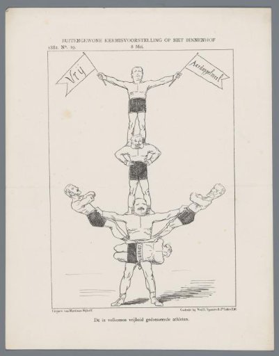 Political cartoon, 1882