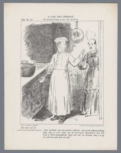 Political cartoon, 1882