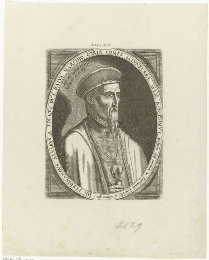 Bust portrait of Fernando Alvarez de Toledo, Count of Alva