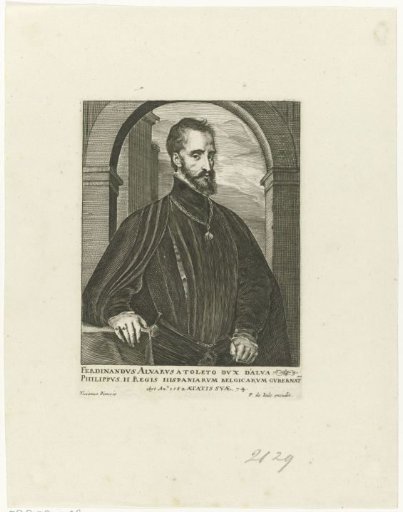 Portrait of Fernando Alvarez de Toledo, Count of Alva