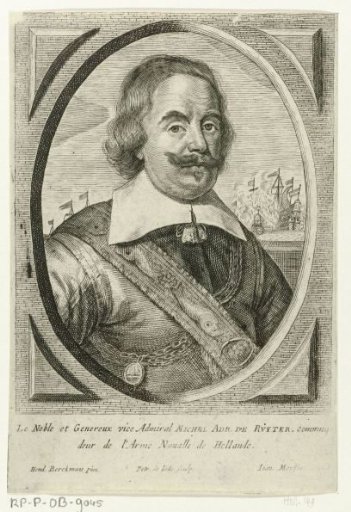 Portrait of Admiral Michiel Adriaenszoon de Ruyter