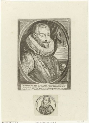 Portrait bust of Ambrogio Spinola