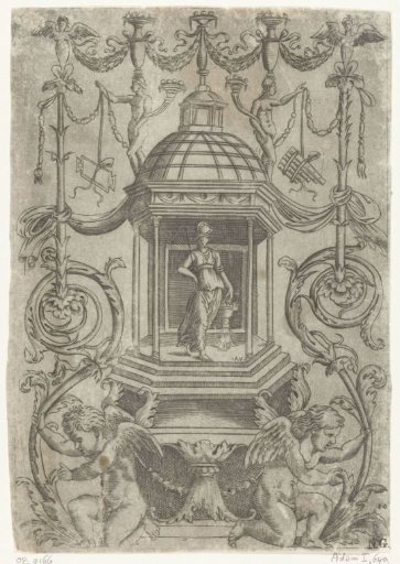 Woman in a Temple