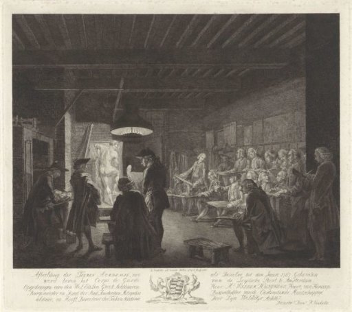 City Drawing Academy in Amsterdam, 1764-1767