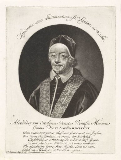 Portrait of Pope Alexander VIII