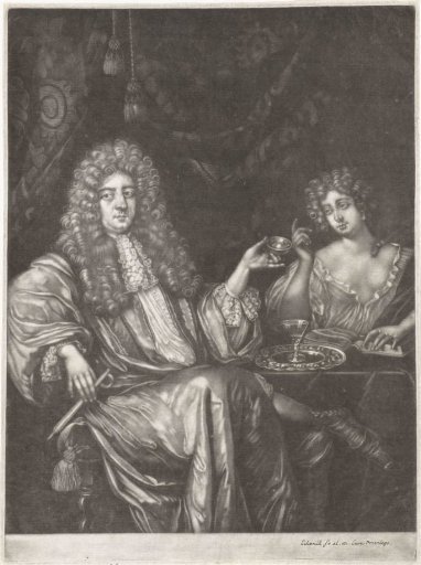 Portrait of a Man with a Prostitute